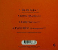CLAWFINGER Pin Me Down  MVG Records ‎– MVGCDS 28 4trx Sweden 1995 CD Single - __ATONAL__