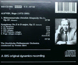 ALFVEN - HUGO ALFVEN Symphony No2 Neeme Jarvi Stockholm Philharmon BIS CD 385 6tr 1988 CD - __ATONAL__