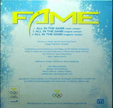 FAME All In The Game 3track Mariann ‎MLPCDS 450-1N 2005 Cardboard CD Single - __ATONAL__