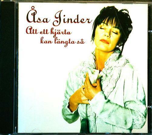 JINDER - ÅSA ASA JINDER Att Ett Hjarta Kan Langta Sa KM Records MLPCD 1906 1996 11tr CD - atonal.se