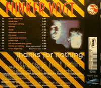 FUNKER VOGT Thanks For Nothing REPO001 Germany 2001 RE Digi 12trx CD - __ATONAL__