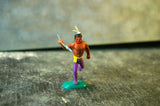 CRESCENT Swoppet WW Wild West Indian Running With Spear Purple Legs - atonal.se