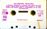 LINDFORS - LILL LINDFORS Tillbakablick Metronome ‎– MLP 15.656 1979 11tr Cassette Tape MC - __ATONAL__
