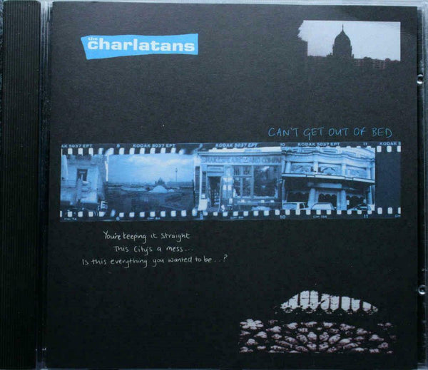 CHARLATANS Cant Get Out Of Bed BBQ 27 CD UK 1994 3trx CD Maxi Single - __ATONAL__