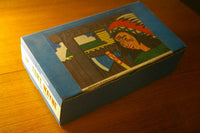 MICKI Gemla Sweden Fort Wayne 6151 Wood Wild West WW Cowboy Sturdy Pieces in Box - __ATONAL__