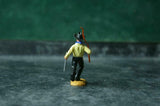 TIMPO WW Wild West Cowboy On Foot Running Worker Yellow Top Black Leg Whip Axe - atonal.se