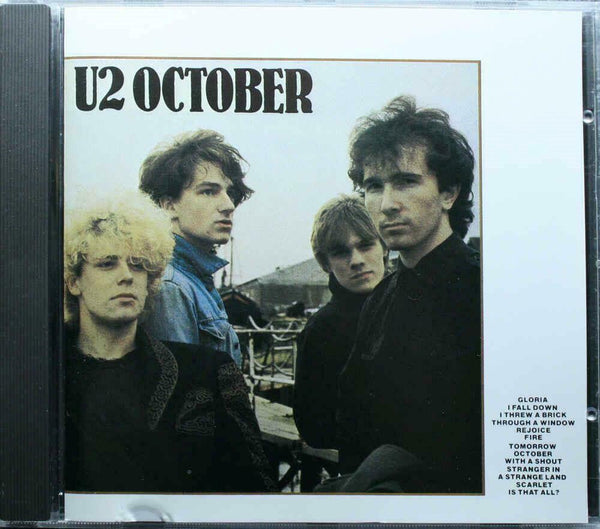 U2 October Island Records 610 560 CID 111 Germany 1986 10trx CD - __ATONAL__