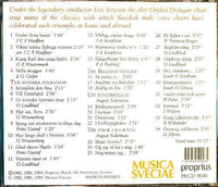 ORPHEI DRANGAR E ERICSON Ett Bondbrollop Musica Sveciae MSCD701  PRCD9046 CD - __ATONAL__