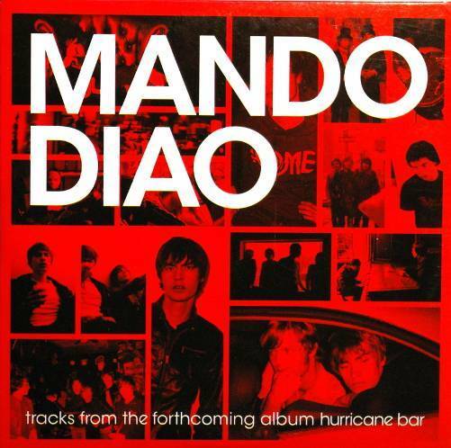 MANDO DIAO Tracks From Hurricane Bar 4 track CDPRO4349 2004 Cardboard PROMO CD - __ATONAL__