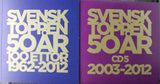 SVENSKTOPPEN 50 AR 100 Ettor 1962-2012 Sony 100trx cardboard box 2012 5CD - atonal.se