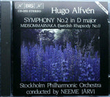 ALFVEN - HUGO ALFVEN Symphony No2 Neeme Jarvi Stockholm Philharmon BIS CD 385 6tr 1988 CD - __ATONAL__