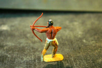 TIMPO WW Wild West Indian Running Archer Brown Legs White Empty Knife Belt - atonal.se