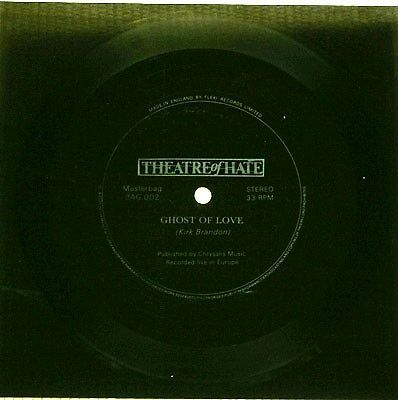 THEATRE OF HATE SPEAR OF DESTINY Ghost Of Love 1982BAG002 MASTERBAG Flexi Single - atonal.se