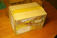 DDR GDR East Germany VERO Wild West Wood Holz Cowboy Fortification Fort Texas Box - __ATONAL__