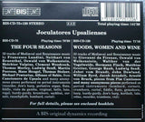 JOCULATORSES UPSALIENSES The Four Seasons WWW BIS CD75+120 Sweden Fat Case 2CD - __ATONAL__