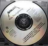 METALLICA  Ride The Lightning Vertigo ‎– 838 140-2 Germany EDC 1989 8trx CD - __ATONAL__