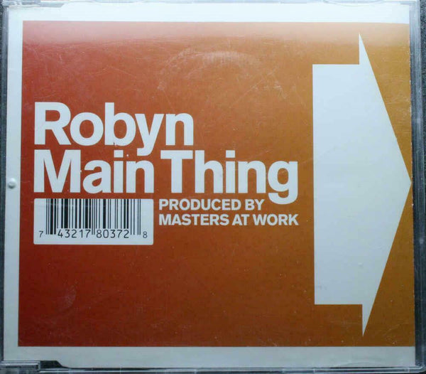 ROBYN Main Thing BMG Sweden – 74321 78037 2 EU 4trx 2000 CD Maxi Single - __ATONAL__