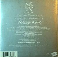 ALCAZAR Menage a Trois RCA BMG 82876 53269 2 Cardboard 2003 2trax CD Single - __ATONAL__
