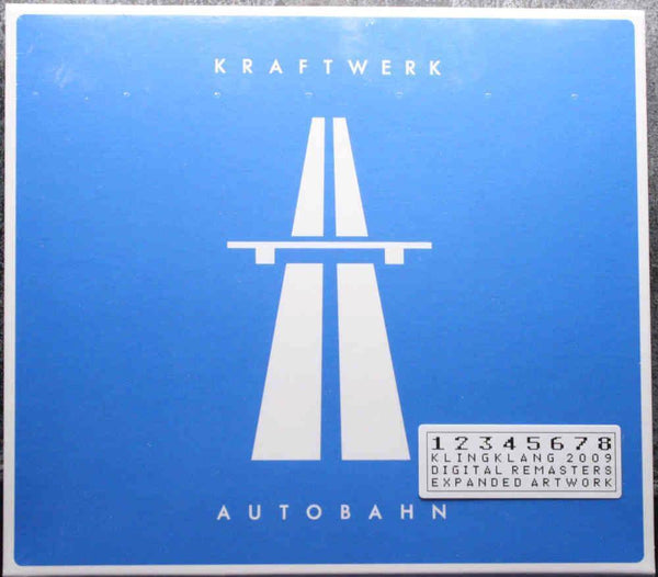 KRAFTWERK Autobahn 1974 Kling Klang 50999 6 99586 2 5 EU Sealed Reissue 2009 Slipcase German lyrics 5track CD - __ATONAL__