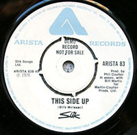 SLIK MIDGE URE This Side Up/ Dont Take Your Love Away Arista 83 1976 7" DEMO - __ATONAL__
