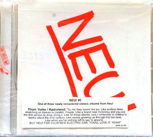 NEU! MICHAEL ROTHER KLAUS DINGER C PLANK Astralwerks ASW30780 724353078027 CD - atonal.se